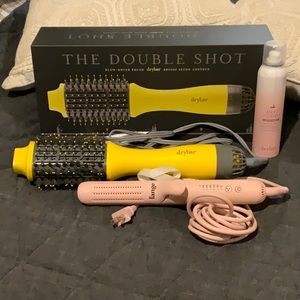 Drybar double shot hairdryer & LANGE Le Duo 360° Airflow Styler 2-in-1 Curling